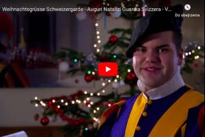 gwardia szwajcarska składa życzenia bożonarodzeniowe
